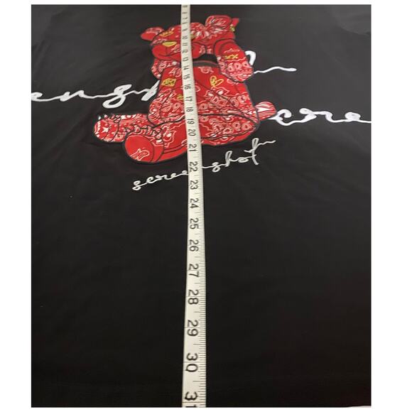 Screenshot Shirt w/Screenshot Bear & Hem Detail - Bear Head Coming Off - 3XL - Picture 5 of 6